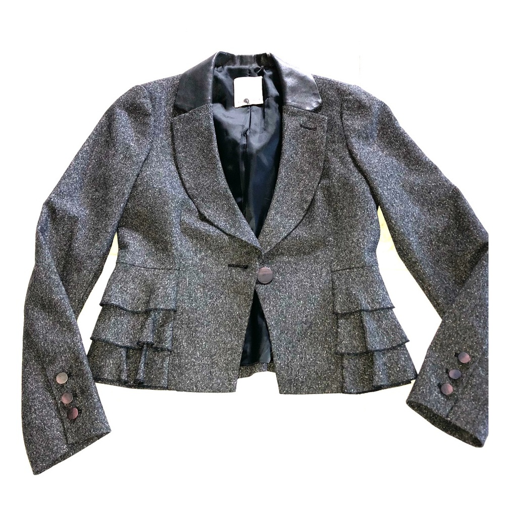Gray blazer